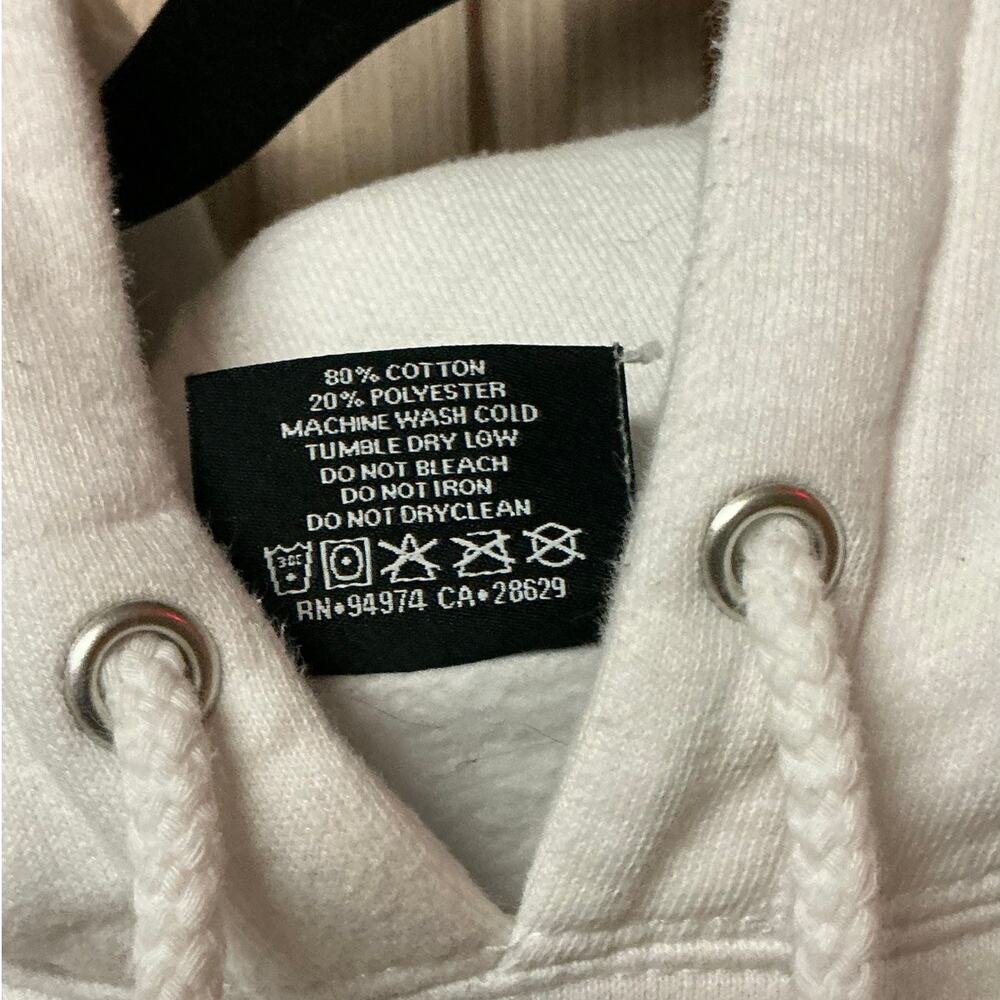 Stüssy Men’s Cosmos Hoodie White Size XL - Picture 5 of 5